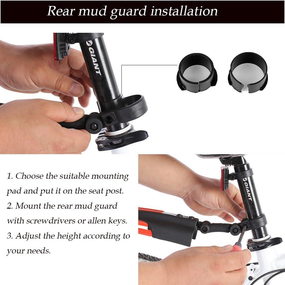 Комплект сірих брызговиків для велосипедних крил Київ - фото 10