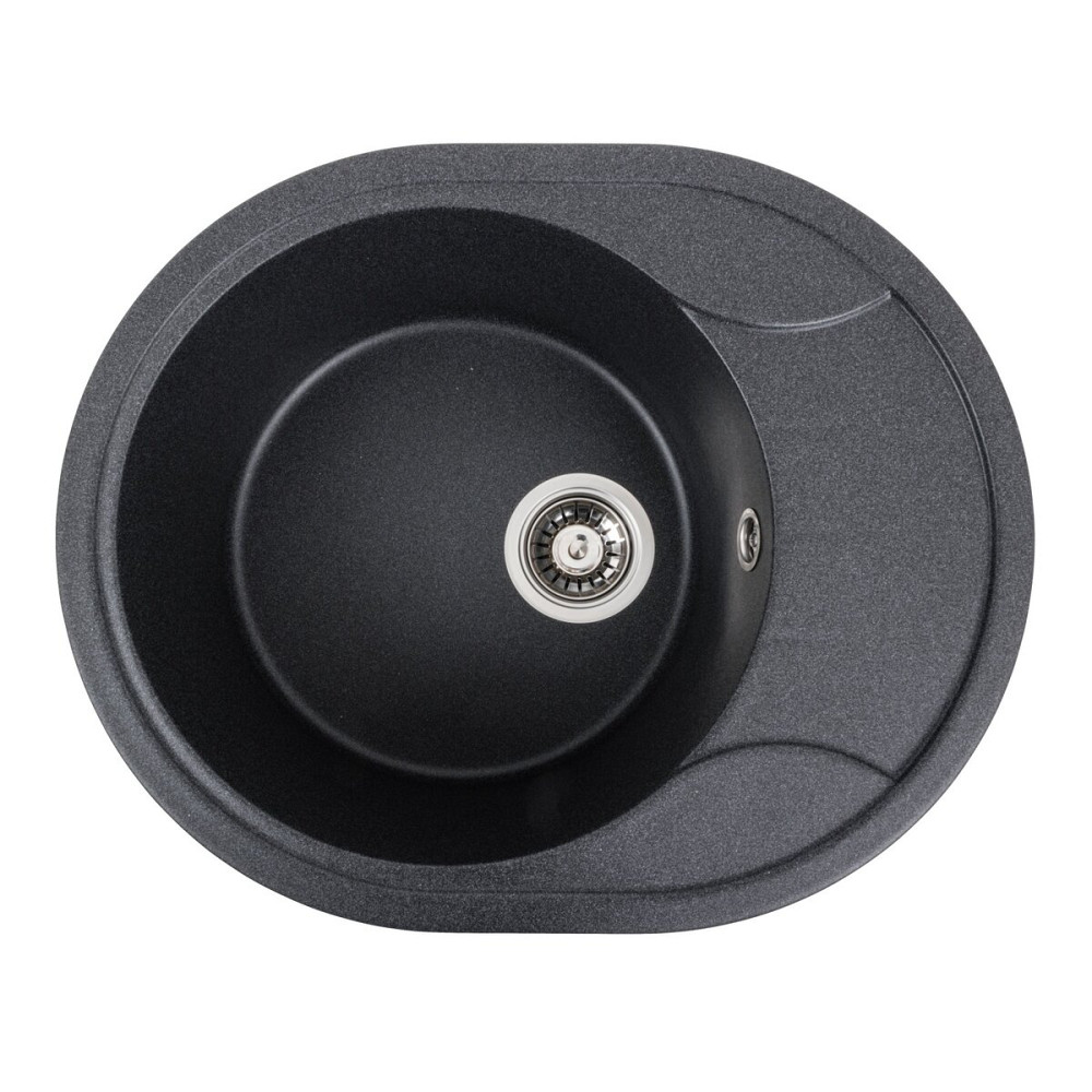 VALESO Гранітна мийка для кухні VALESO ONYX 5847 матова Карбон Киев - изображение 1