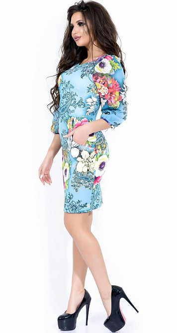 Платье с принтом (44) Киев - изображение 3