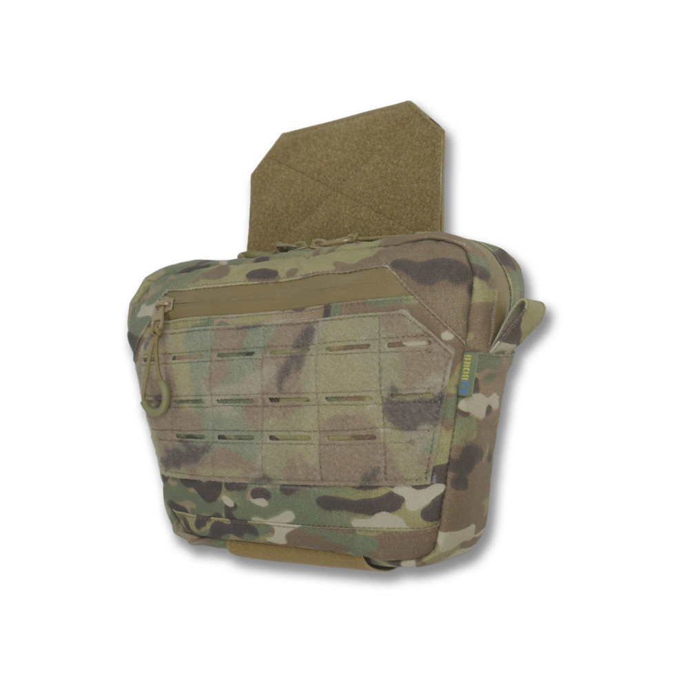 Сумка-напашник XL Kiborg GU Cordura Multicam. Сумка напашник мультикам с велкро панелью Киев - изображение 4