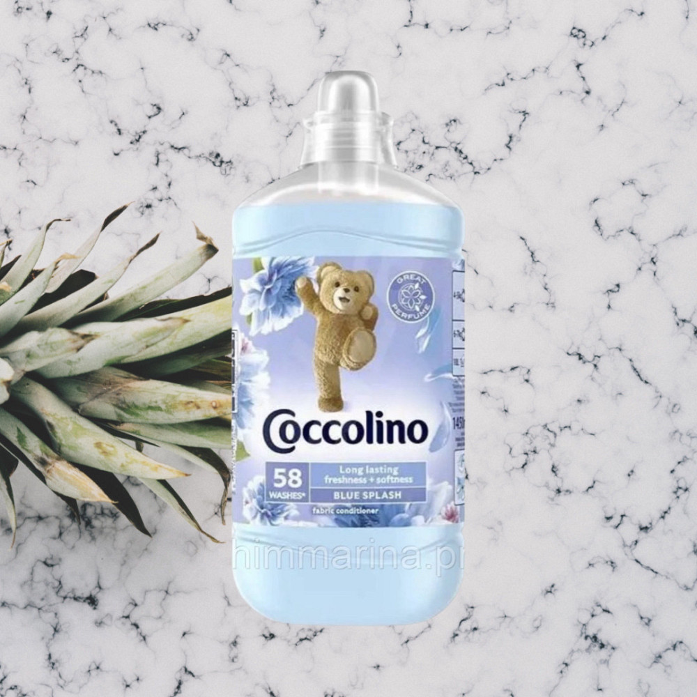 Кондиціонер ополіскувач Coccolino Blue Splash 1450 мл (58 циклів прання). Виноградів - фото 2