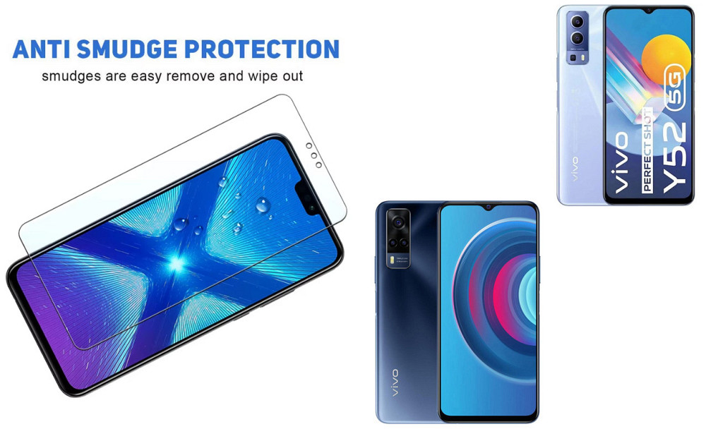 Захисне скло NeoGlass для VIVO Y52 5G, VIVO Y53S – надпрозоре та стійке Київ - фото 3