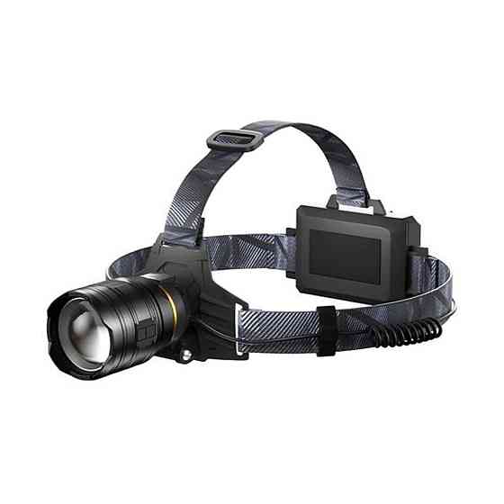 Налобний ліхтар BL-8075-2-GT100 zoom + microUSB + 2х18650 (4 режими) Вінниця