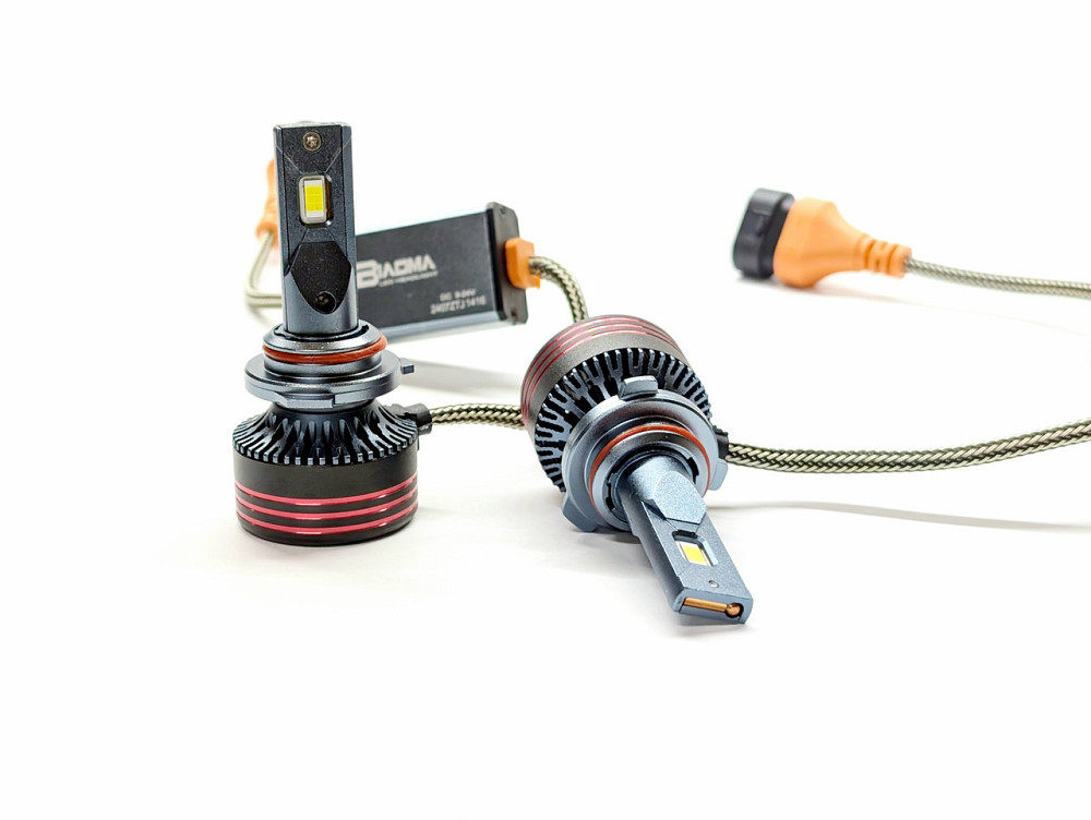 Комплект светодиодных ламп M8 PRO HB3 9005 (P20d) 55W Canbus 6000K 12000Lm 12/24V Харьков - изображение 3