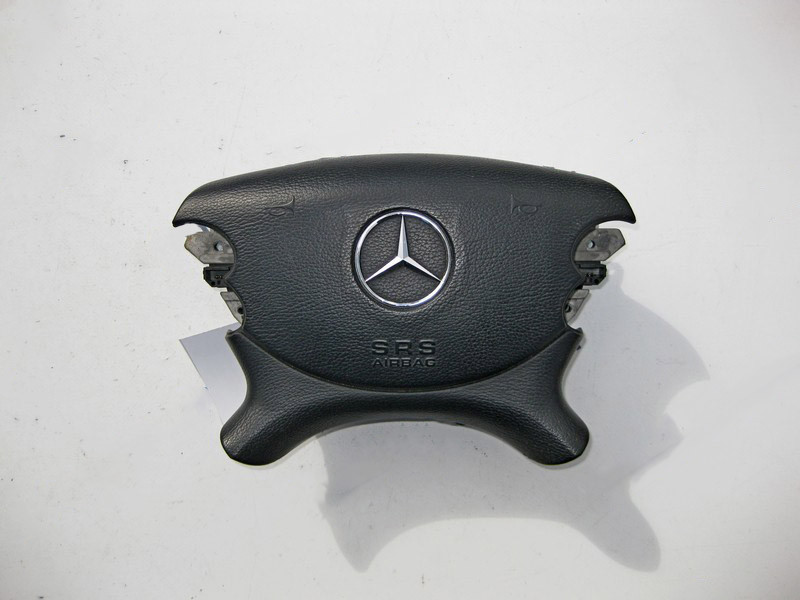 Mercedes-Benz  A2198601502 9116 Подушка безпеки в кермо чорна матова E-Class W211 CLS C219 G-Class W463 CLK C209 Одесса - изображение 1