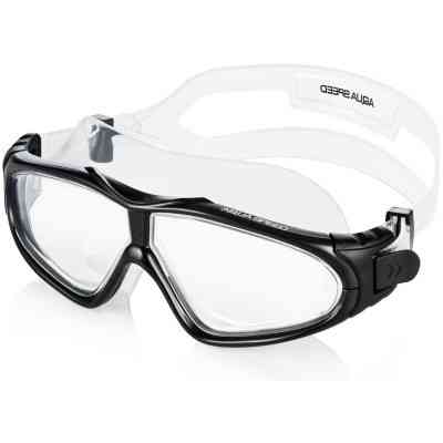 Окуляри для плавання Aqua Speed Sirocco 042-07 3117 чорний OSFM (5908217631176) Вінниця