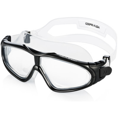 Очки для плавания Aqua Speed Sirocco 042-07 3117 чорний OSFM (5908217631176) Винница - изображение 1