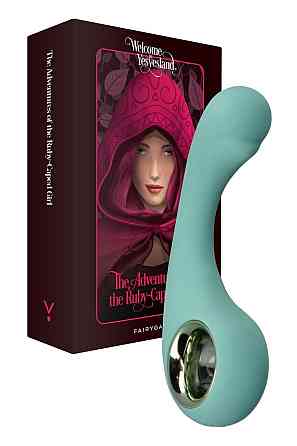 Вібратор для точки G FairyGasm BraveryAward green Sex Aura Київ