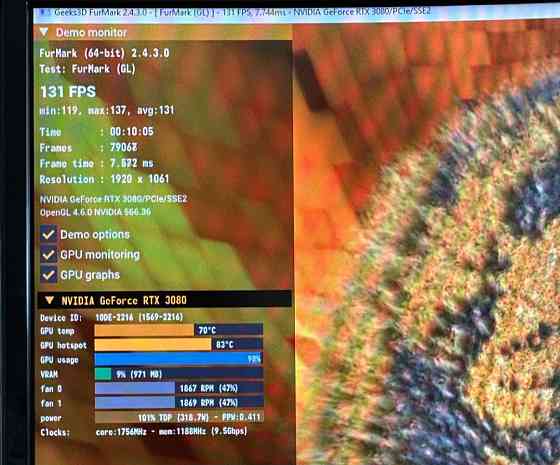Відеокарта RTX 3080 PALIT Gaming Pro. Київ