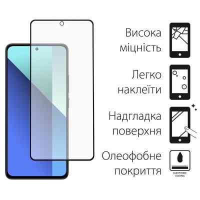 Стекло защитное Dengos Xiaomi Redmi Note 13 Pro 5G 2pcs kit (DG-TG2P-45) Винница
