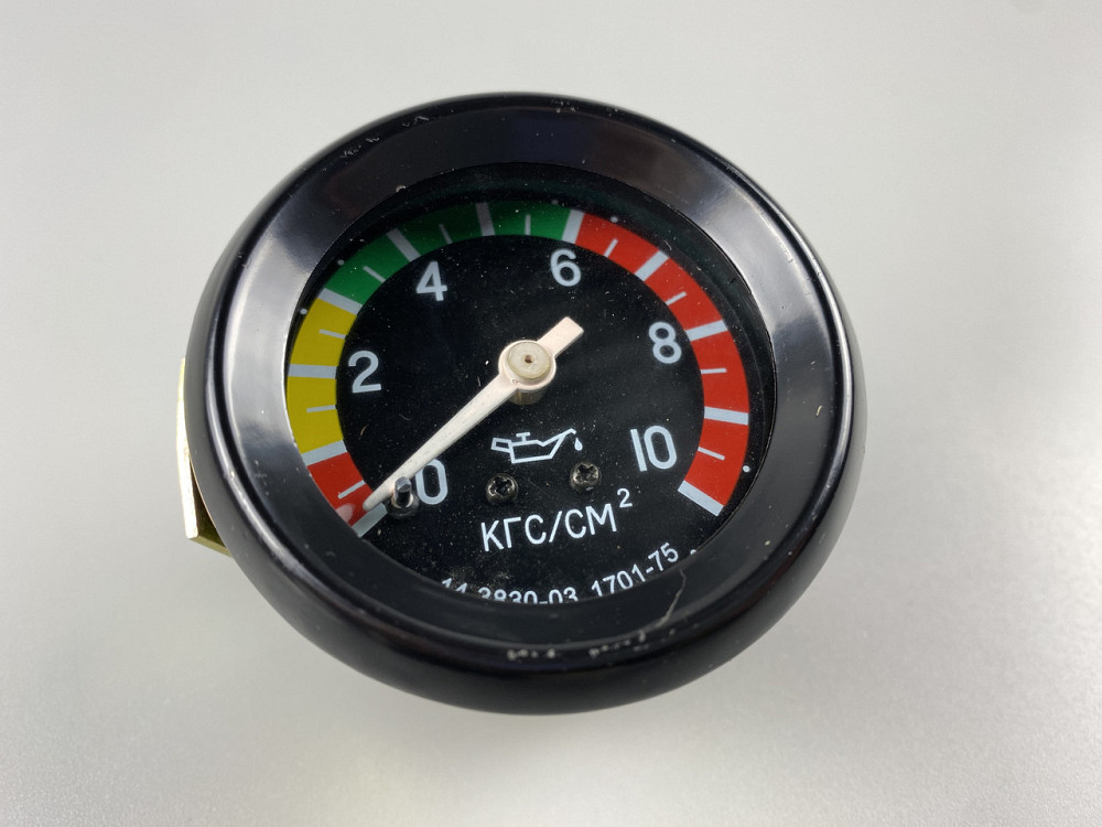 Показник тиску оливи двигуна манометр механічний МД-226 МТЗ ЮМЗ Т16 Т40 та іншої спецтехніки Мукачево - фото 10