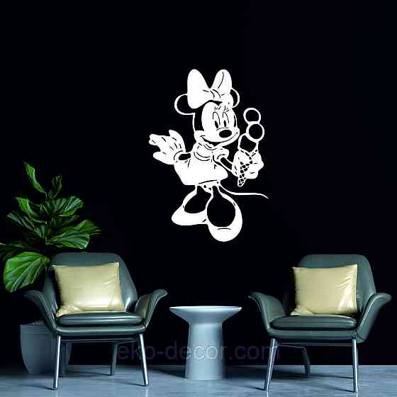 Декоративное настенное Панно «Микки Маус», Декор на стену 90*62 см Киев