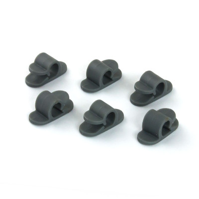 Тримач для кабелю Piko CC-905 6 pcs gray color (1283126476853) Вінниця - фото 1
