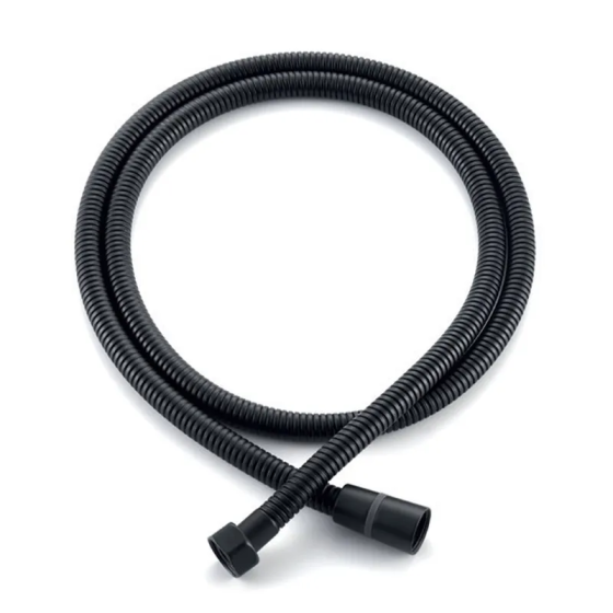 Шланг для душу Koer KB-0801-150-05 (оплетіння нерж. 150 см) (Колір чорний) (KR4804) ( 29163 ) Харків