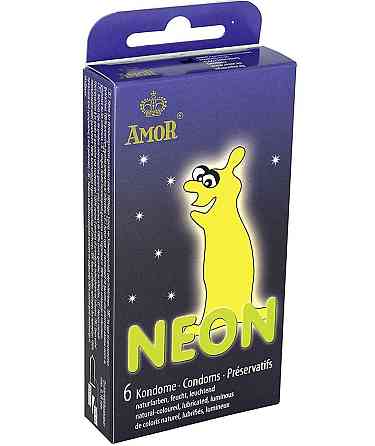 Презервативи - Amor Neon, 6 шт. Sex Aura Київ