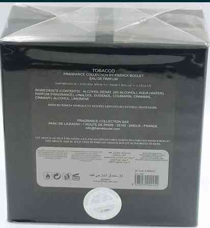 Парфюмерия: Franck Boclet Tobacco edp 100ml. Оригинал! Киев
