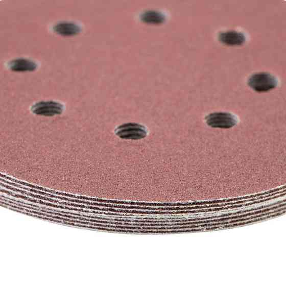 Шлифовальный круг 8 отверстий Ø125мм P120 (10шт) SIGMA (9122671) Киев