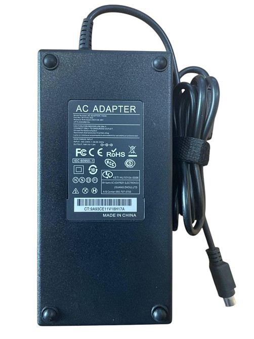 Блок питания для ноутбука HP 150W 19V 7.9A 4 Pin (Round 10mm) Male YDS-150A OEM Вінниця - фото 1