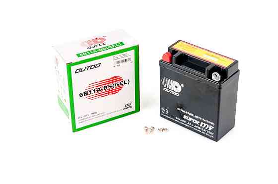 Акумулятор 6V 11А гелевий (122x62x131, помаранчевий, mod:6N 11A-BS) Мукачево