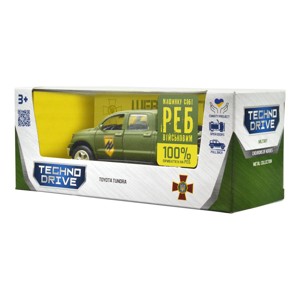 Автомодель серії Шеврони Героїв - Toyota Tundra - Азов Дніпро - фото 5