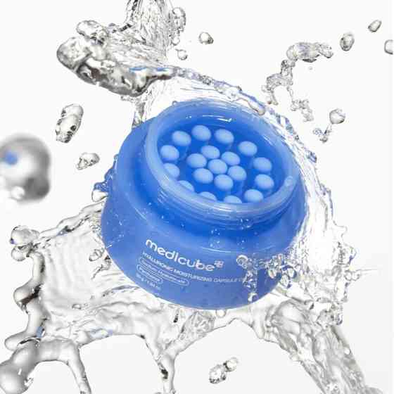 Увлажняющий капсульный крем с гиалуроновой кислотой Hyaluronic Moisturizing Capsule Cream Medicube 55 г Киев