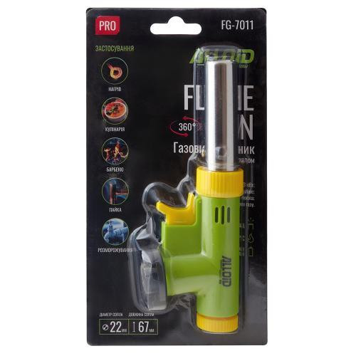 Alloid Pro. Пальник газовий FG-7011, керамічне сопло 22мм, 360 град Одеса - фото 5