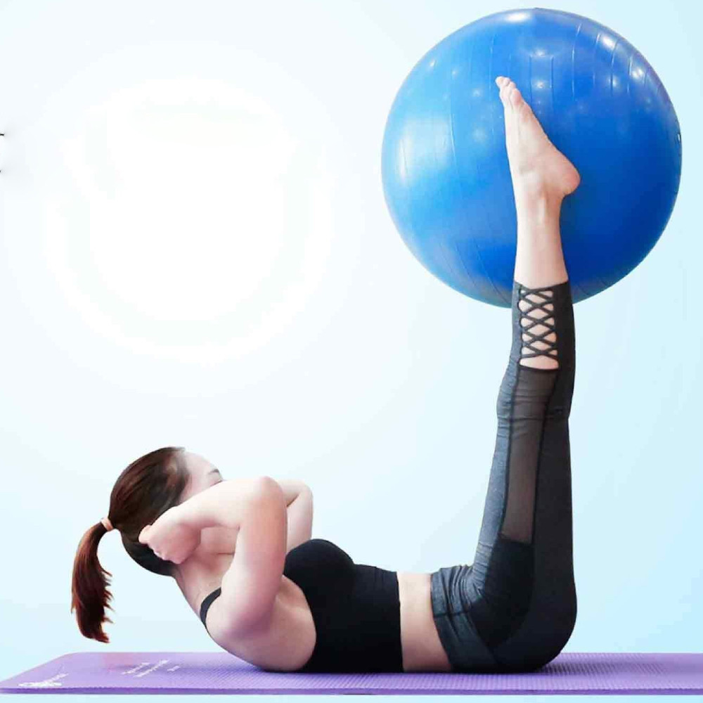 М'яч для фітнесу (фітбол) 60 см до 200 кг,Синій SBR Київ - фото 5