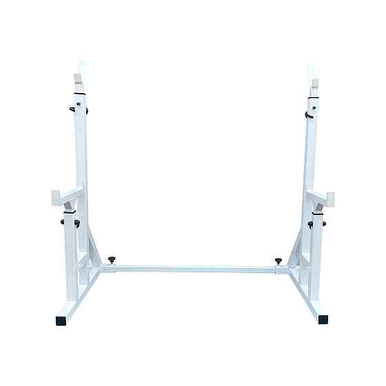 Стійки під штангу 40 на 40 мм зі страхувальними упорами Білий Київ