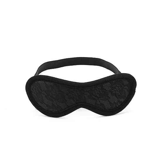 Набор Liebe Seele Black Lace and Neoprene 11pcs Bondage Kit, анальная пробка с кристаллом, вибропуля Sex Aura Киев