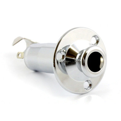 Выходной разъем для гитары Paxphil Screw Mount Stereo Endpin Jack (Chrome) (LJ-35/3P CR) Винница - изображение 1