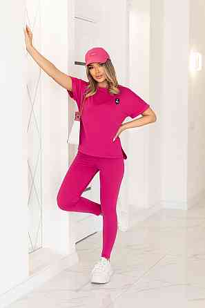 Спортивный летний костюм Total 50-52, Малиновый Киев