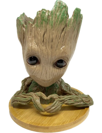 Горщик для квітів та канцелярії Грут Groot G2 + кругла підставка Вінниця