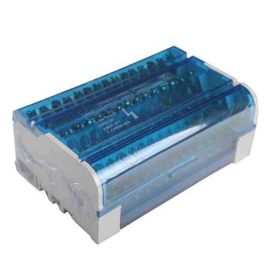 Шина нулевая в корпусе (кросс-модуль) 4х15, 125A Днепр