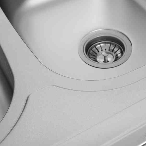 VALESO Кухонна мийка з нержавіючої сталі Valeso САТИН 8060D (0,7/180 мм) Коломия