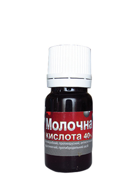 Кислота молочна 40% флакон 10мл, O.L.KAR. Вінниця - фото 1
