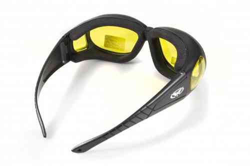 Окуляри захисні з ущільнювачем Global Vision Outfitter (yellow) Anti-Fog, жовті Запоріжжя