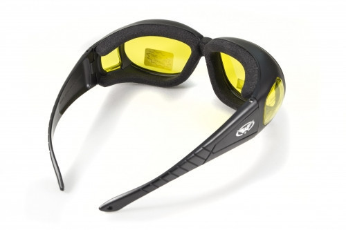 Окуляри захисні з ущільнювачем Global Vision Outfitter (yellow) Anti-Fog, жовті Запоріжжя - фото 4
