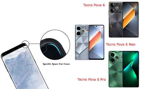 Захисне скло HyperGlass Pro для Tecno Pova 6, Pova 6 Neo, Pova 6 Pro – максимальна чутливість та захист Київ