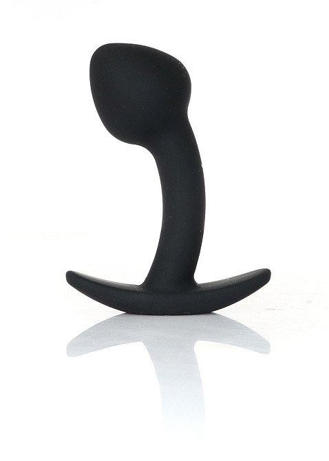 Анальная силиконовая пробка Jewellery Curved PLUG- S Sex Aura Киев - изображение 1
