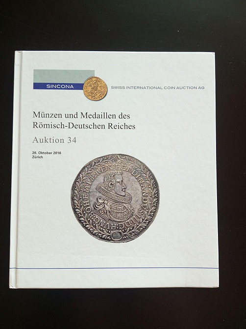 Каталог Аукционный . SINCONA Твёрдый переплёт 34 Полтава - изображение 1