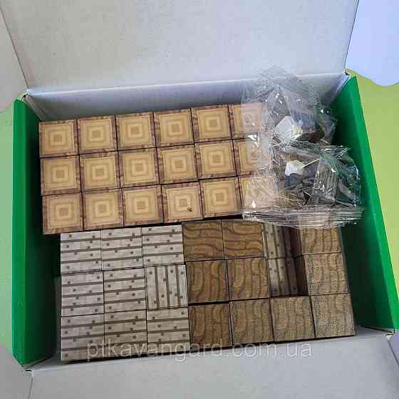 Конструктор магнітний майнкрафт 81 магнітних блоків дерев'яний будинок Стіва Dream World LZCK 031 Хмельницький