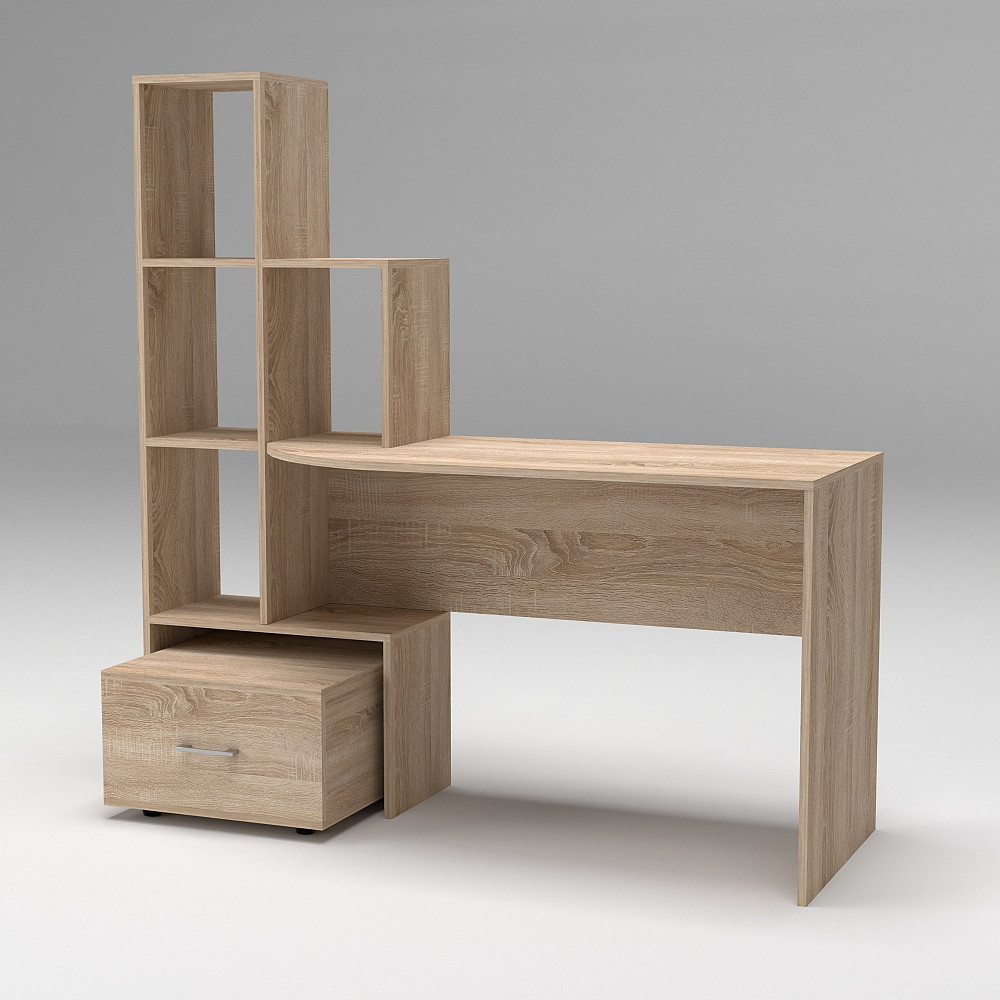 Стол письменный СП-1 №2, Дуб Сонома, 1500/550/1500 Львов - изображение 3