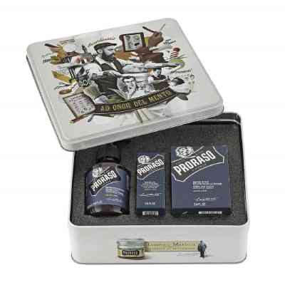Набір косметики Proraso Azur Lime для догляду за бородою (8004395006915) Вінниця