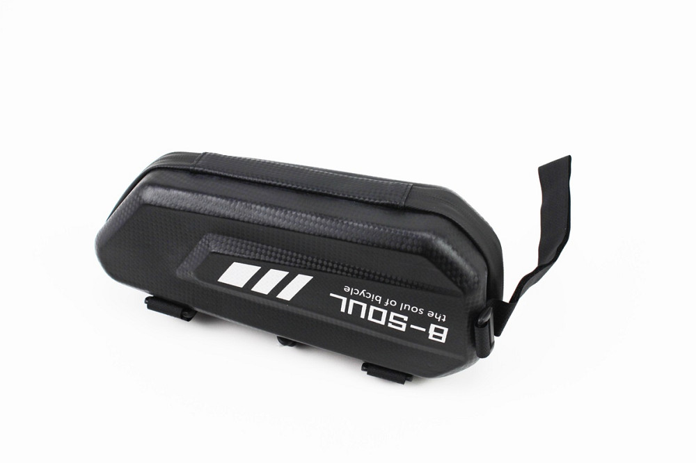 Сумка під раму (жорсткий чохол), кріпл. на липучці, "карбон" Київ - фото 2