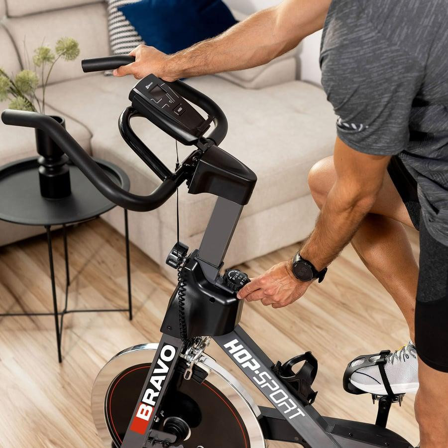 Спинбайнайк Hop-Sport HS-045IC Bravo черный Киев - изображение 8