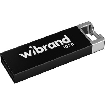 USB флеш накопичувач Wibrand 16GB Chameleon Black USB 2.0 (WI2.0/CH16U6B) Вінниця - фото 1