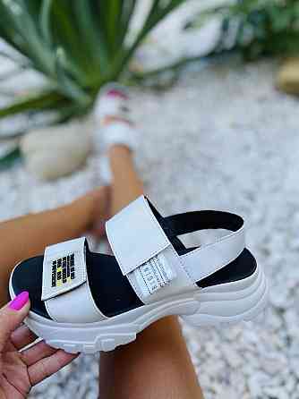 teona Босоніжки жіночі TEONA 127 білі (літо, шкіра натуральна) (4101) Коломия