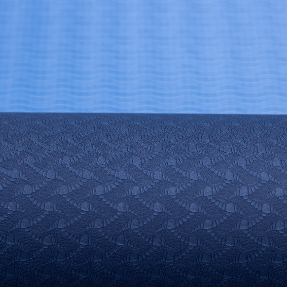 Килимок для йоги нековзкий 173×58 см Синій HP-42-10BL Коломыя - изображение 5