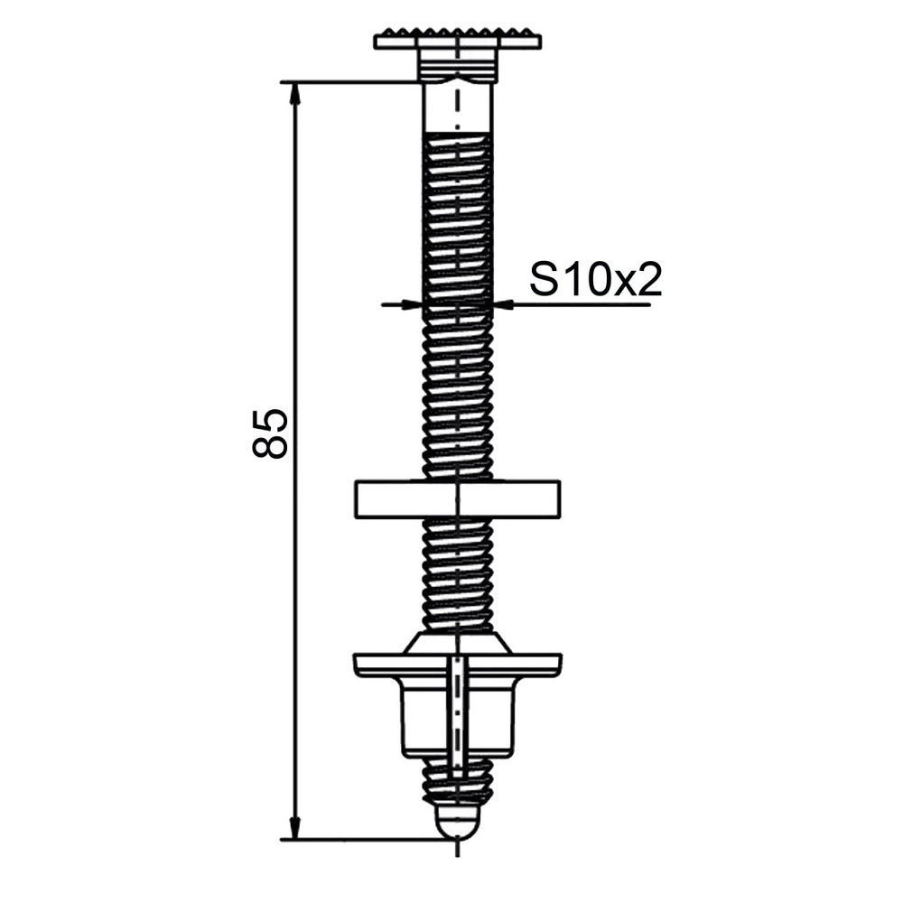 Комплект кріплень OPTIMUM до сидіння SPACE OPTI 0807 (000029730) Київ - фото 3