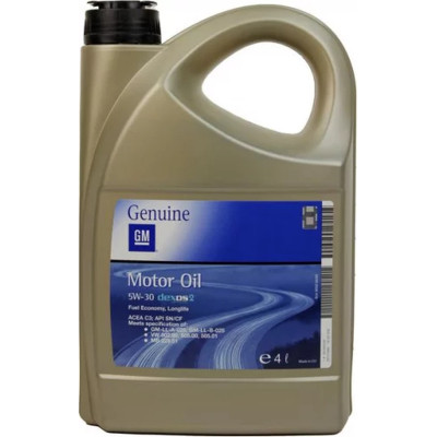 Моторное масло General Motors dexos2 5W-30, 4л (7158) Винница - изображение 1